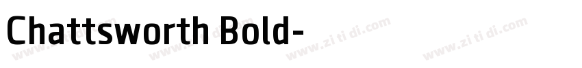 Chattsworth Bold字体转换